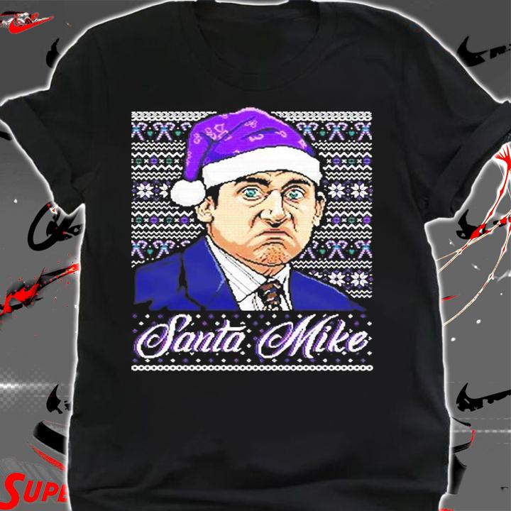 Santa Mike Ugly Christmas T-Shirt shirt