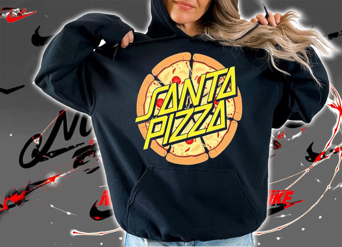 Santa Pizza Shirt hoodie