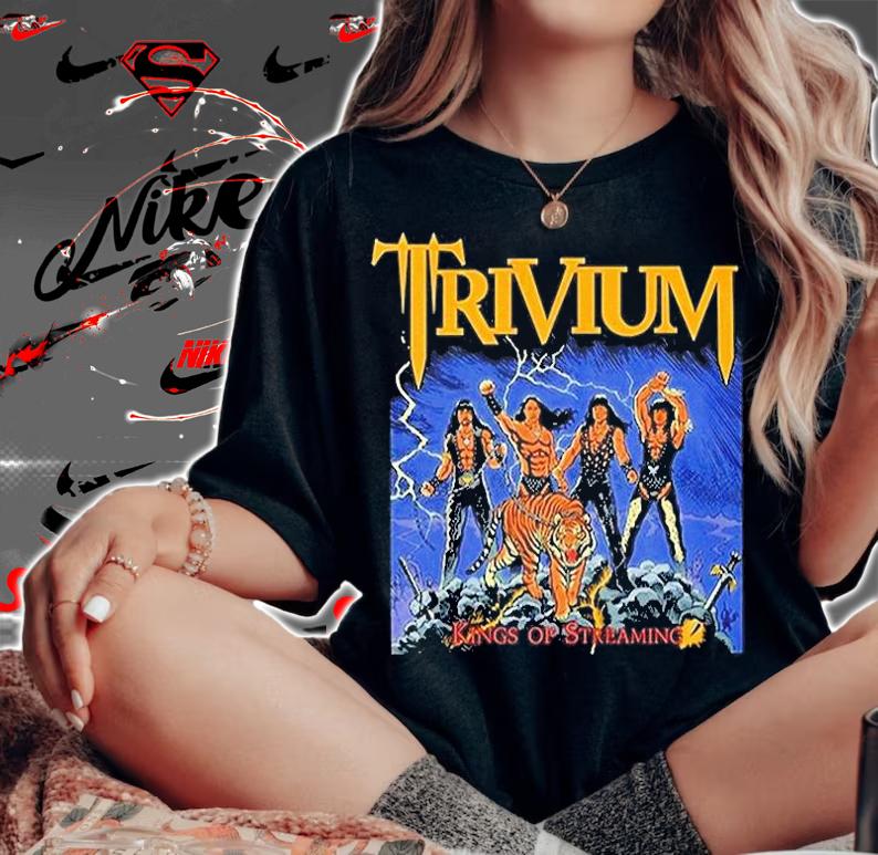 Trivium Kings Of Streaming T-Shirt woman shirt