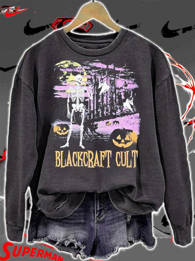 Blackcraft Cult Skeleton Halloween T-shirt