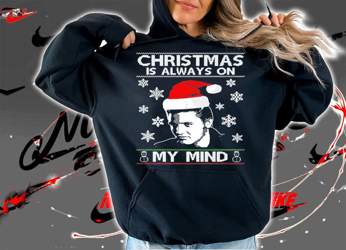 Elvis Presley Santa Christmas Is Always On My Mind Shirt hoodie