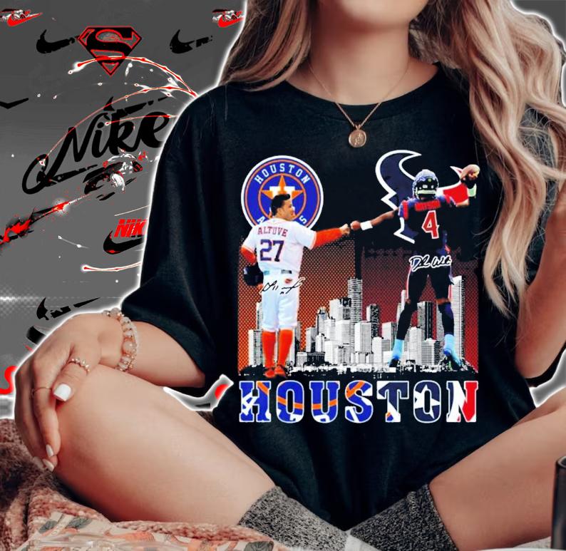 Houston Altuve vs Watson signature t-shirt woman shirt