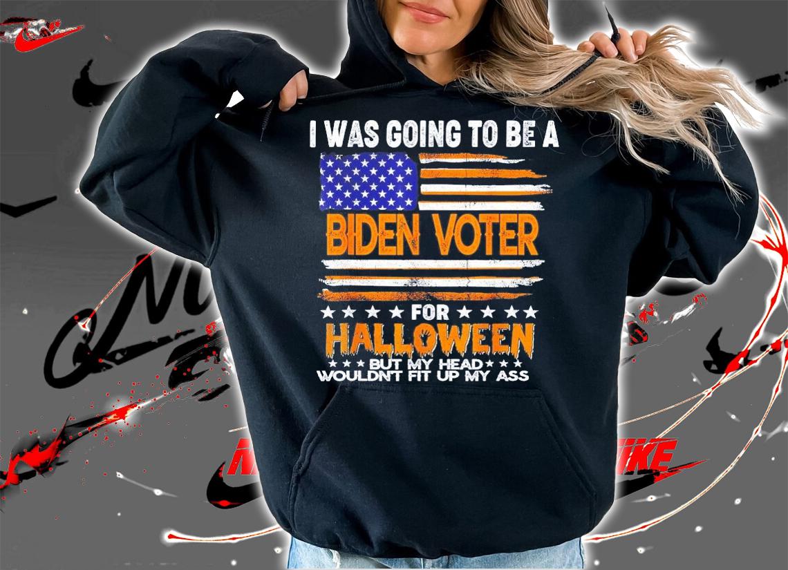 I Was Going To Be A Biden Voter Halloween Costume US Flag shirt hoodie
