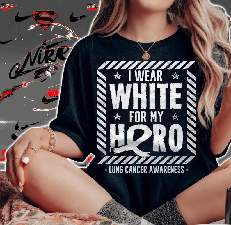 Lung Cancer Shirt Carcinoma Malignant Tumor Hero Chemo Gift Shirt