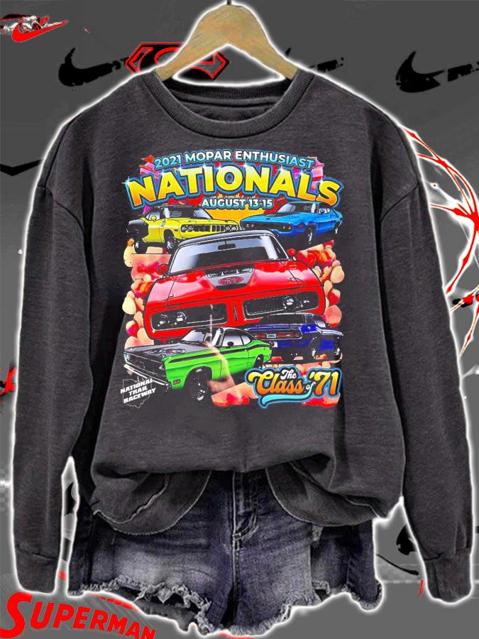 Men's 2021 Mopar enthusiast Nationals august Class 71 shirt sweatshirt