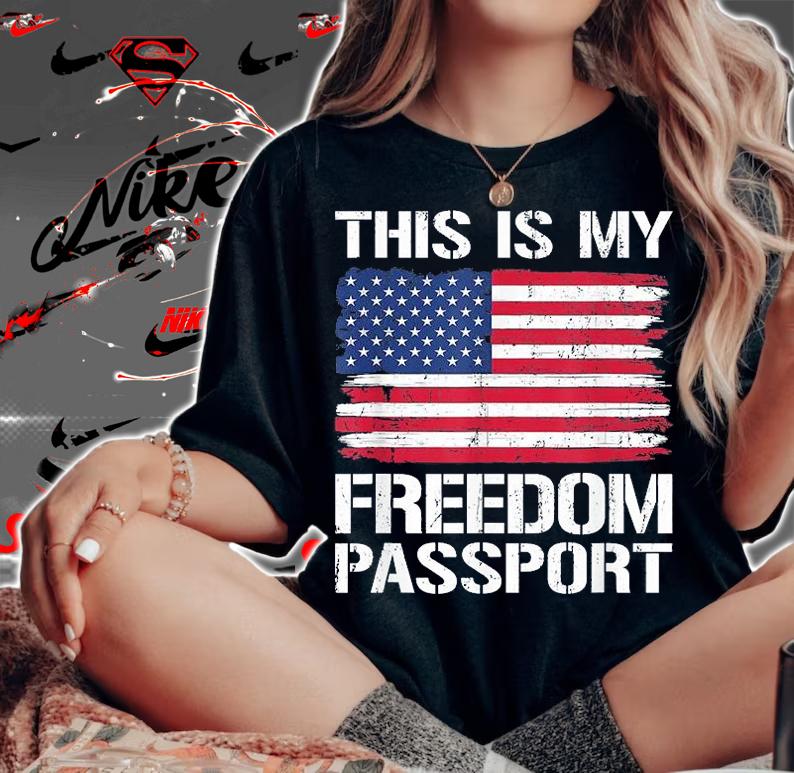 This Is My Freedom Passport Medical Freedom T-Shirt woman shirt