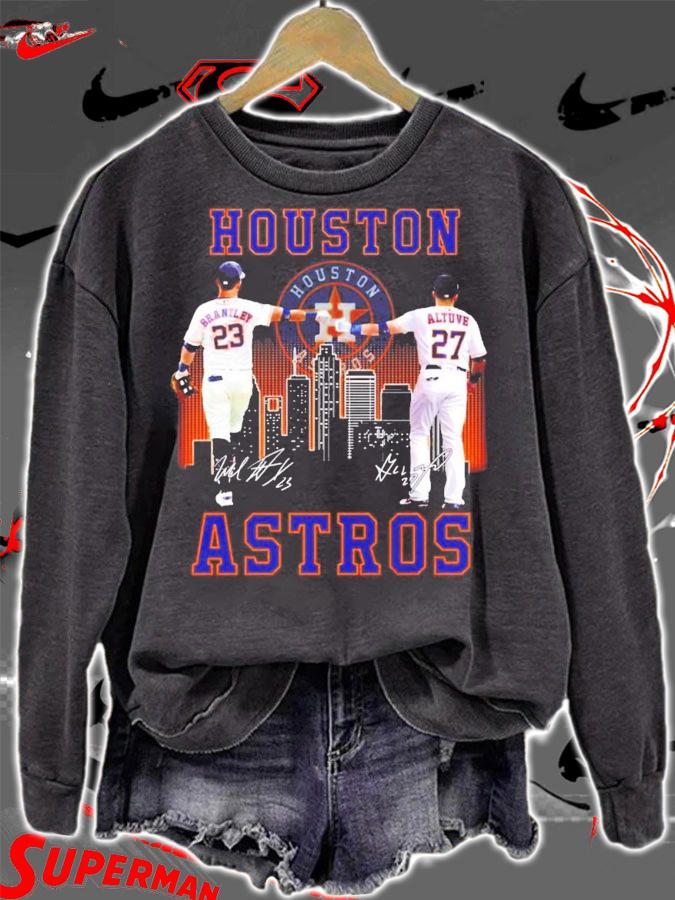 Houston Astros Brantley vs Altuve signatures shirt sweatshirt