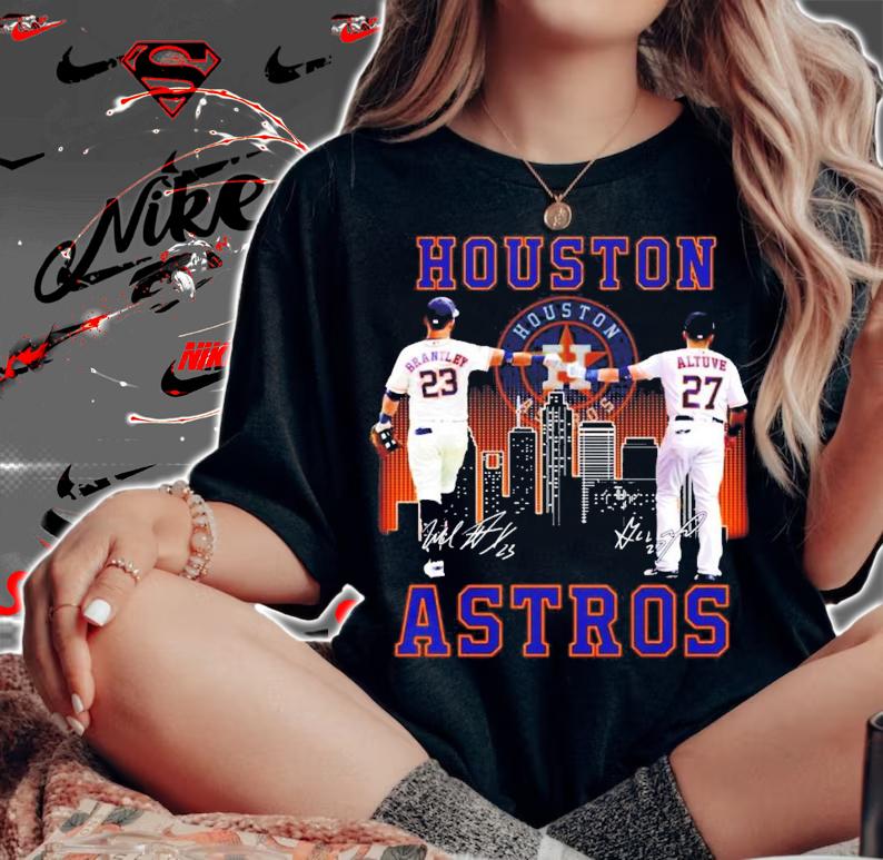 Houston Astros Brantley vs Altuve signatures shirt woman shirt