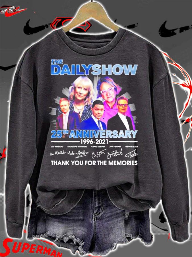 The Daily Show 25th anniversary 1996-2021 signatures shirt