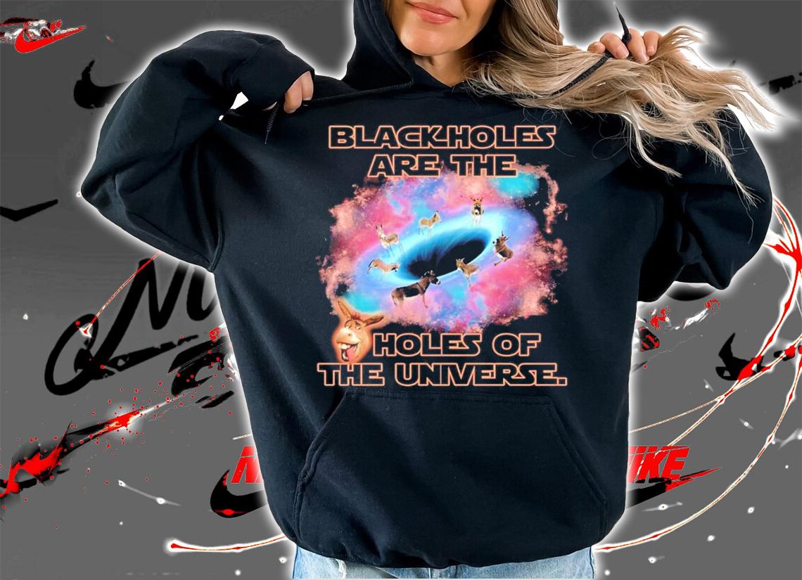 Black Holes are the Holes of the Universe shirt