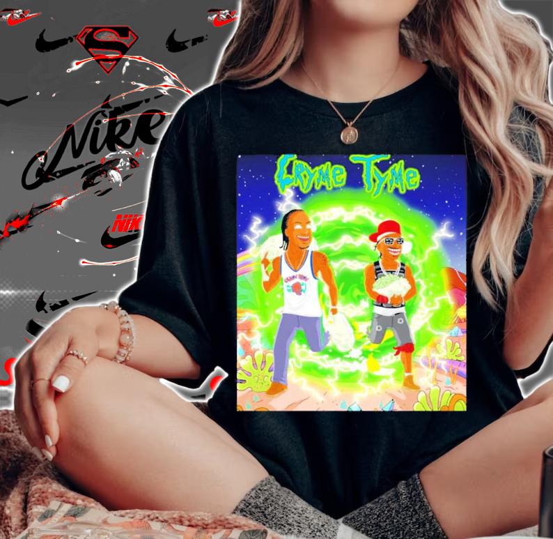 Crime Time Rick and Morty shirt woman shirt