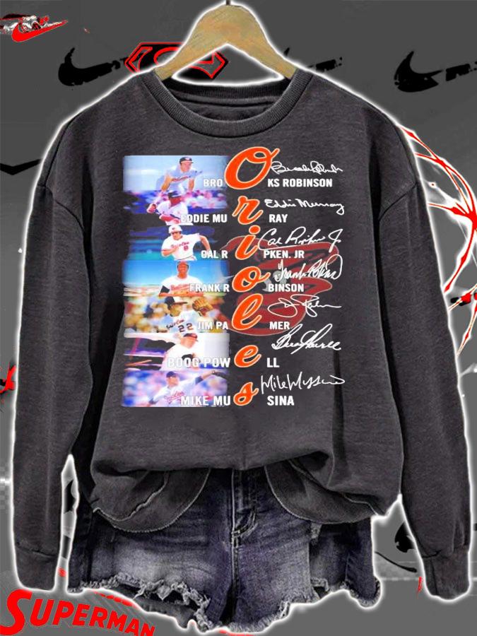 ORIOLES The Baltimore thank 66th you for the memories shirt sweatshirt