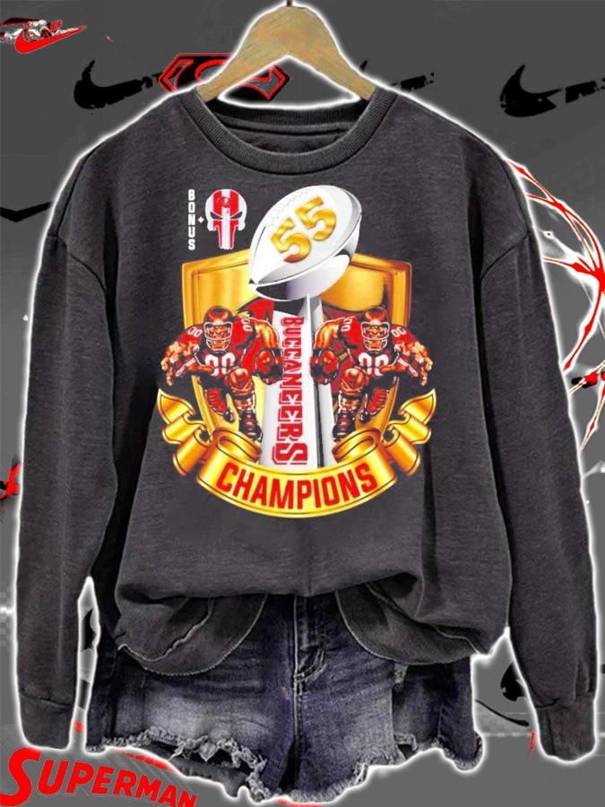 Skull Stickers Tampa Bay Buccaneers Super Bowl Champions 2021 shirt sweatshirt