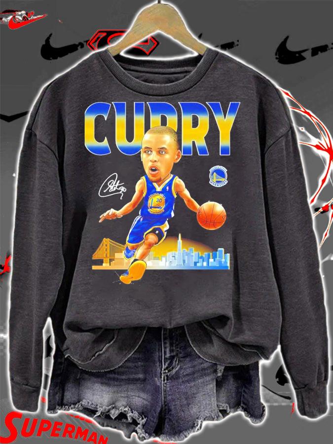Stephen Curry Golden State Warriors basketball signature shirt sweatshirt