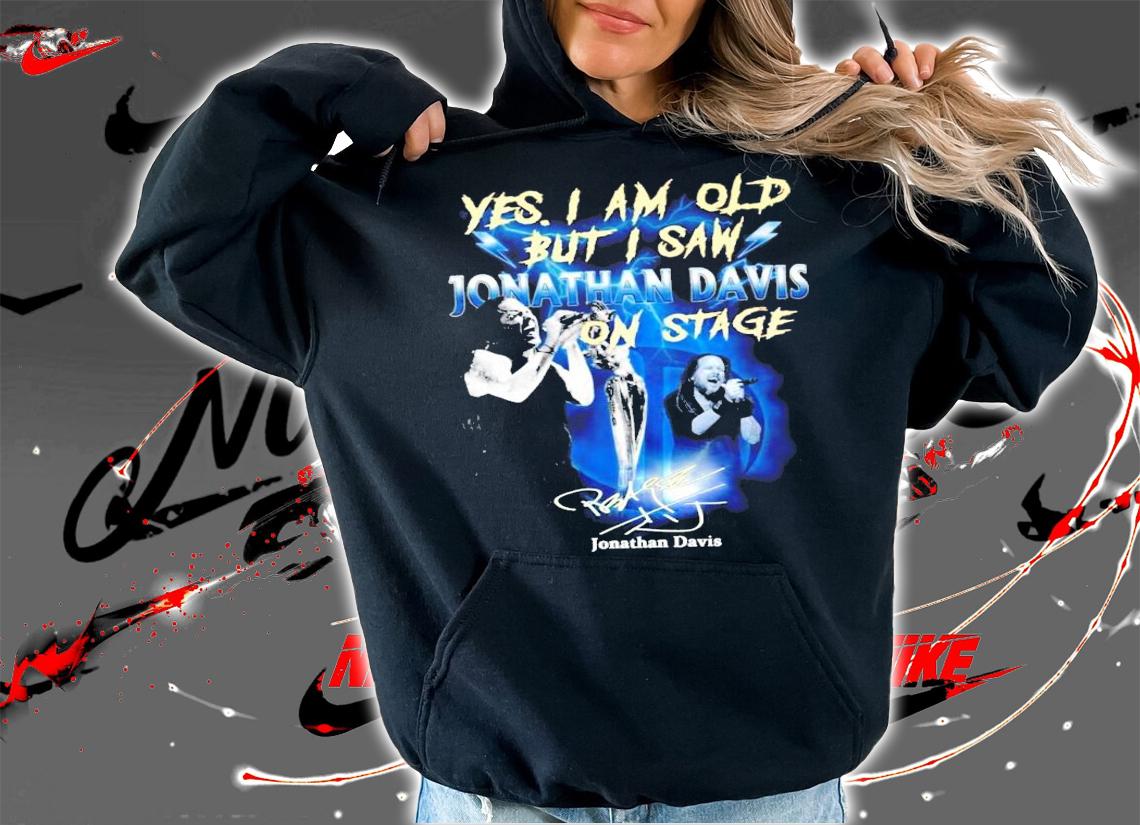 Yes I am old but I saw Jonathan Davis on stage shirt