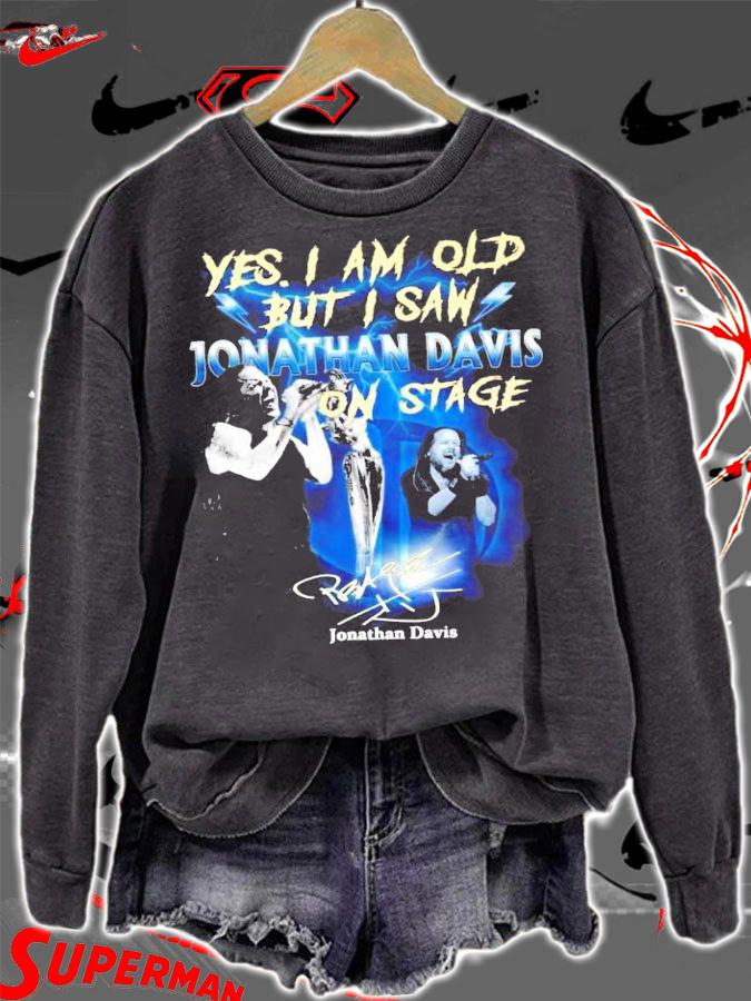 Yes I am old but I saw Jonathan Davis on stage shirt