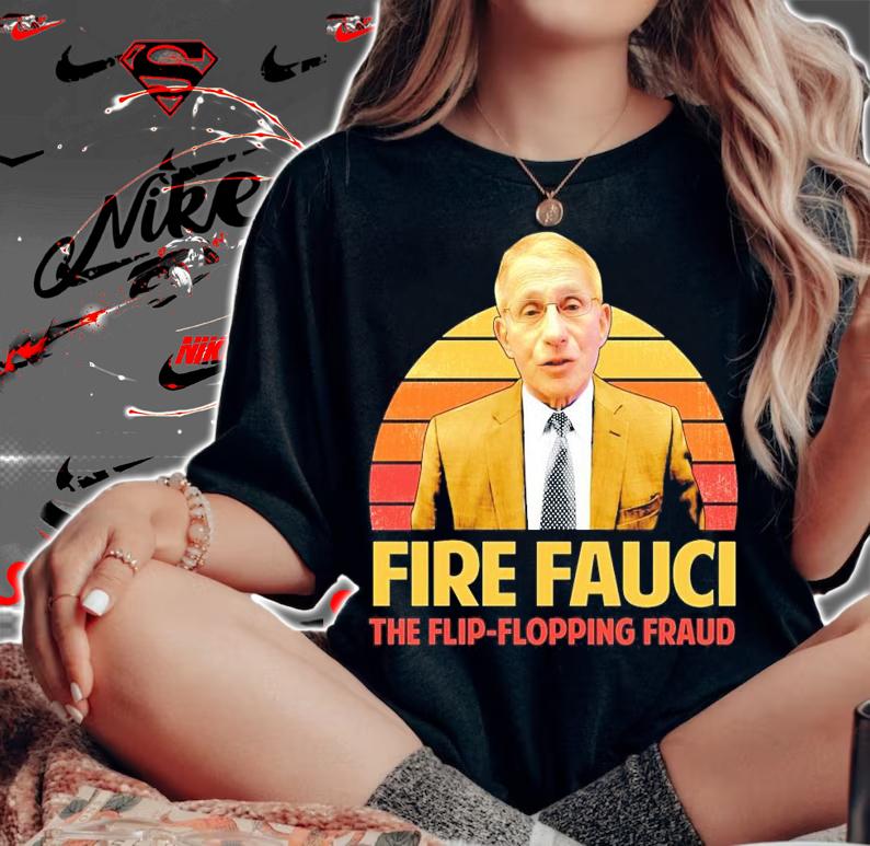 Fire Fauci the flip flopping fraud vintage shirt