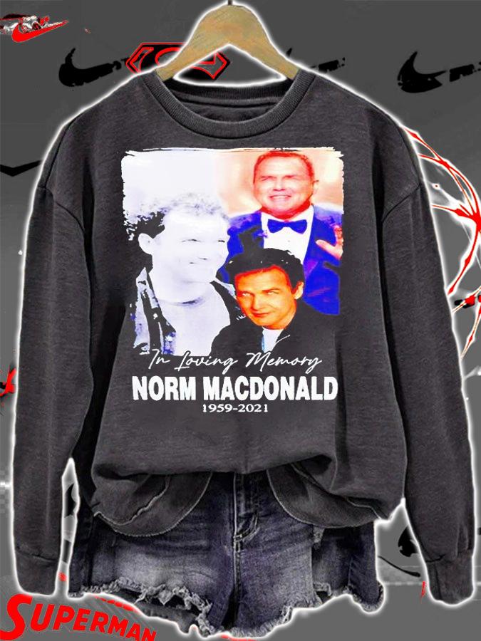 In loving memory Norm Macdonald 1959-2021 T-shirt sweatshirt