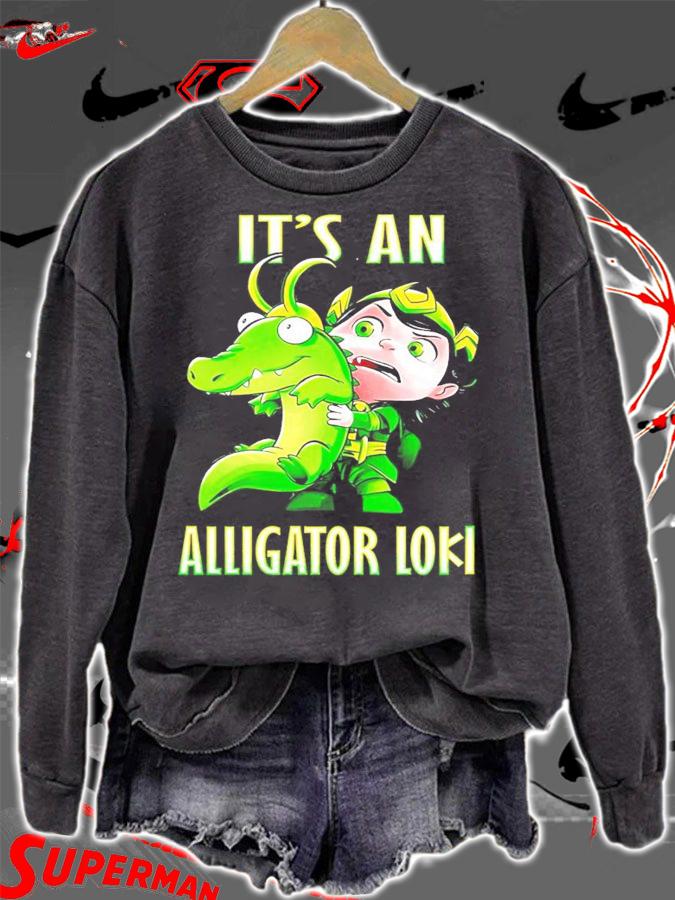 It's an Alligator Loki shirt