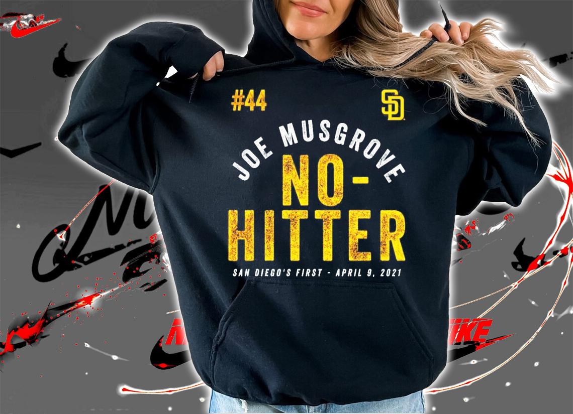 Joe Musgrove No-Hitter 2021 San Diego Padres shirt hoodie