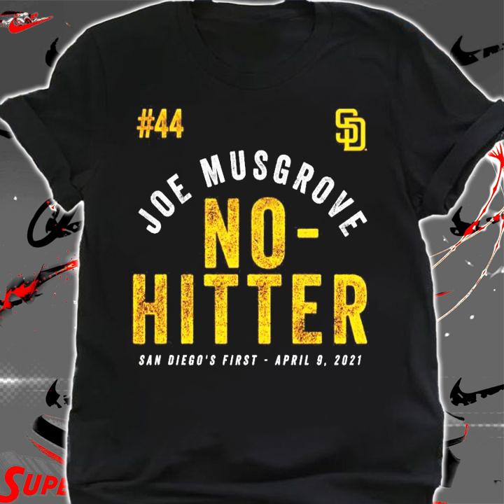 Joe Musgrove No-Hitter 2021 San Diego Padres shirt shirt