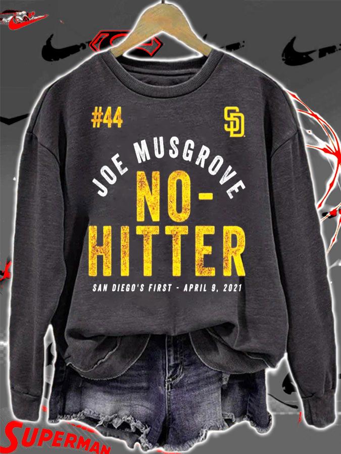 Joe Musgrove No-Hitter 2021 San Diego Padres shirt sweatshirt