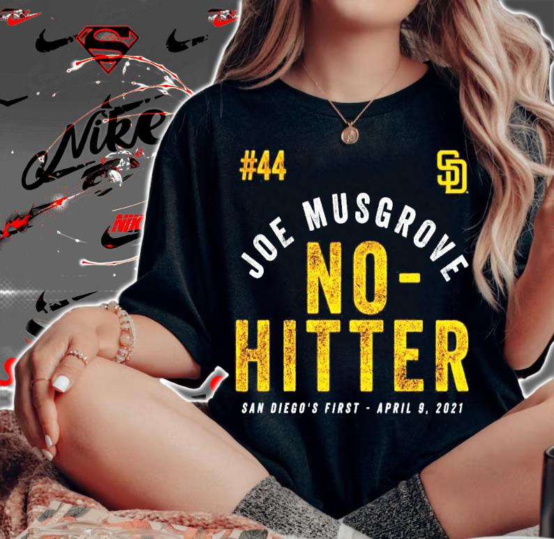 Joe Musgrove No-Hitter 2021 San Diego Padres shirt woman shirt