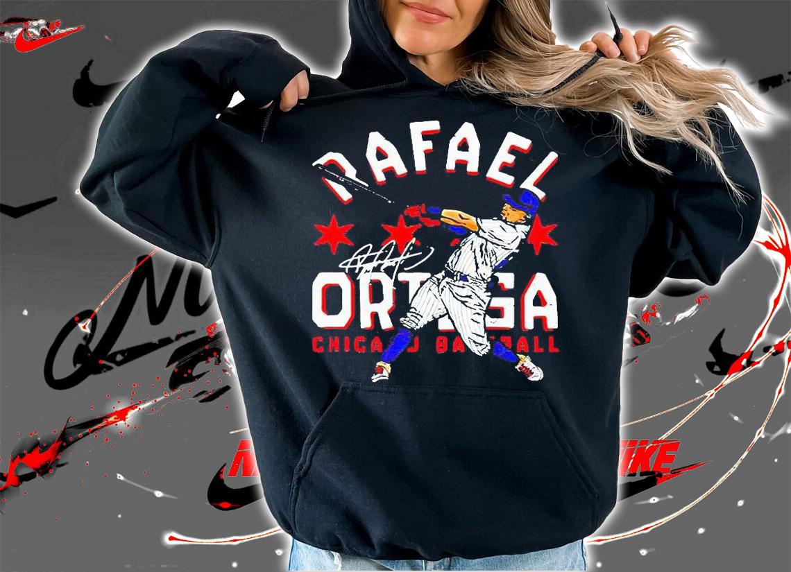 Rafael Ortega Chicago Baseball signature T-shirt