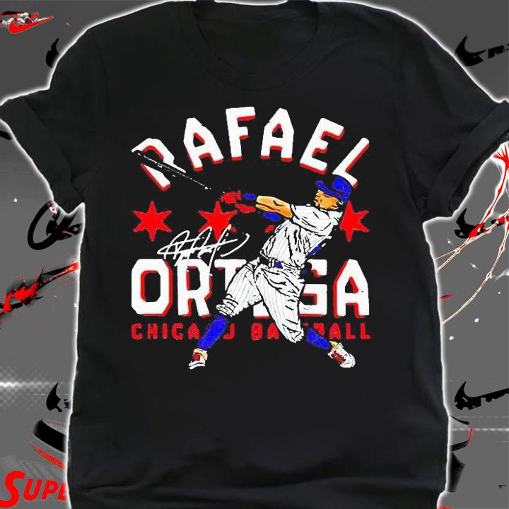 Rafael Ortega Chicago Baseball signature T-shirt
