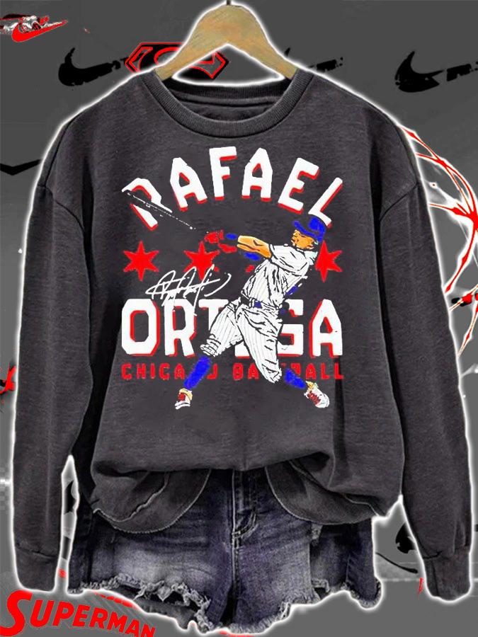 Rafael Ortega Chicago Baseball signature T-shirt