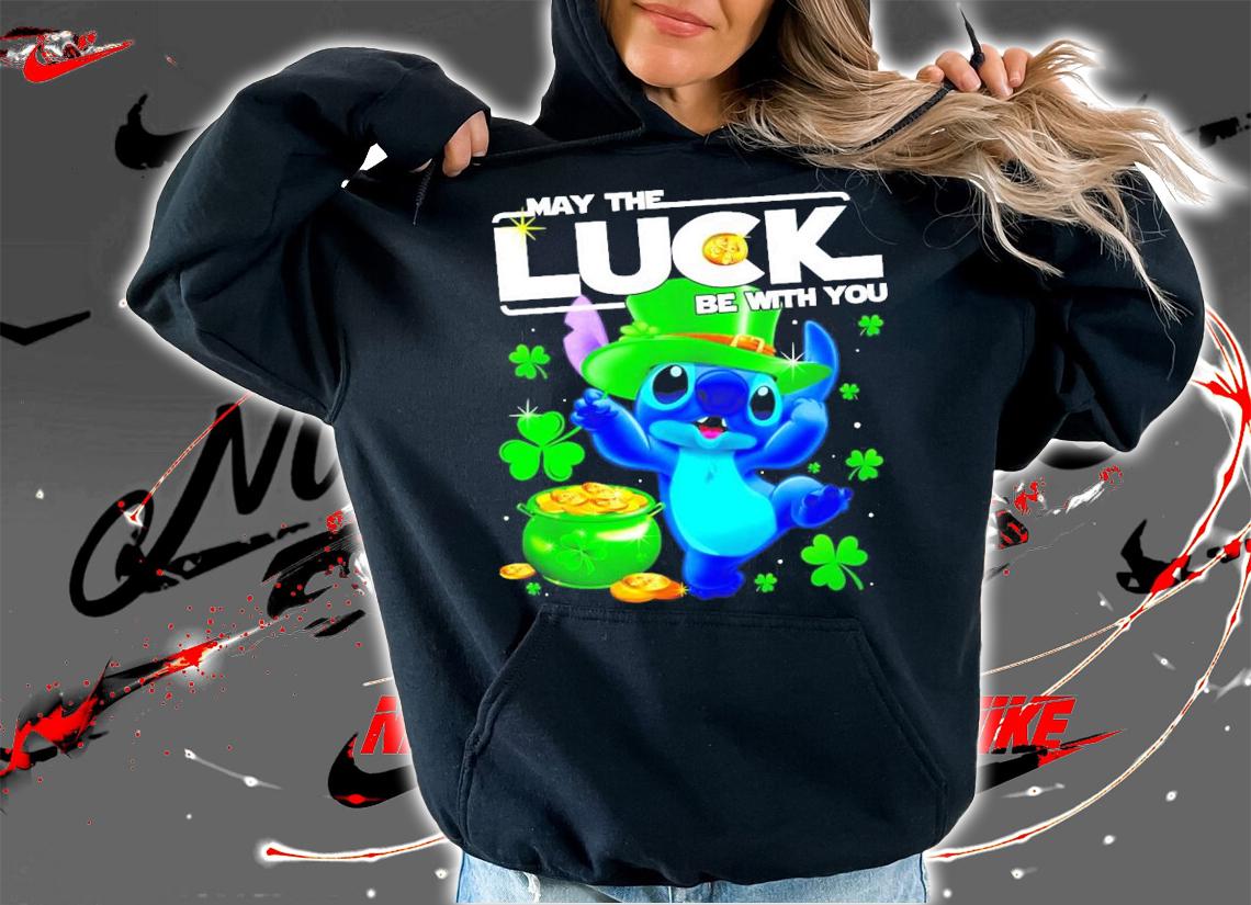 Stitch may the luck be with you St.Patrick's Day shirt