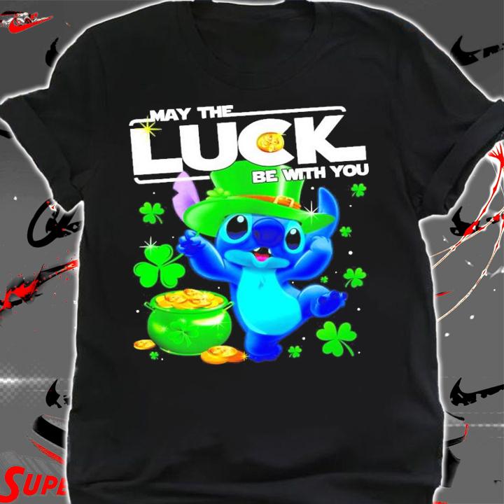 Stitch may the luck be with you St.Patrick's Day shirt