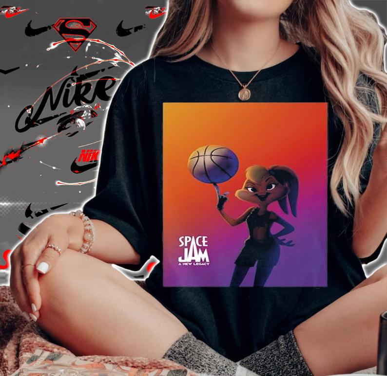 Space Jam a new legacy Lola poster shirt woman shirt