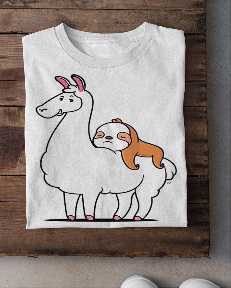 Best Friends - Llama and Sloth shirt shirt