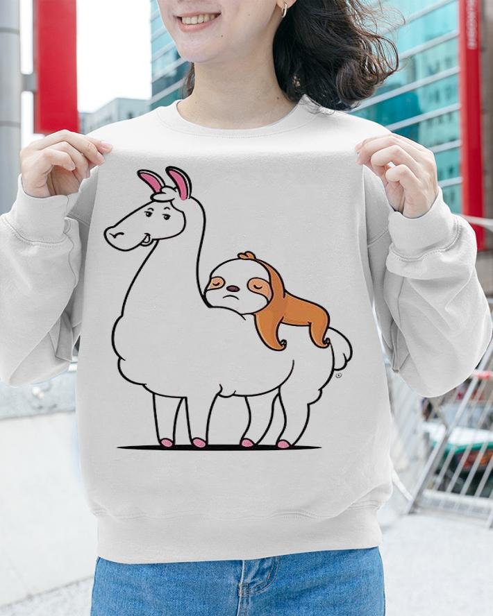 Best Friends - Llama and Sloth shirt sweatshirt