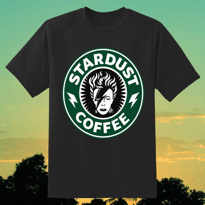 David Bowie Stardust Coffee Starbucks Shirt