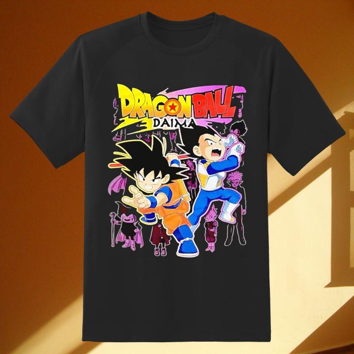 Shop Dragon Ball Daima Son Goku & Vegeta T-Shirt - Must-Have for Fans