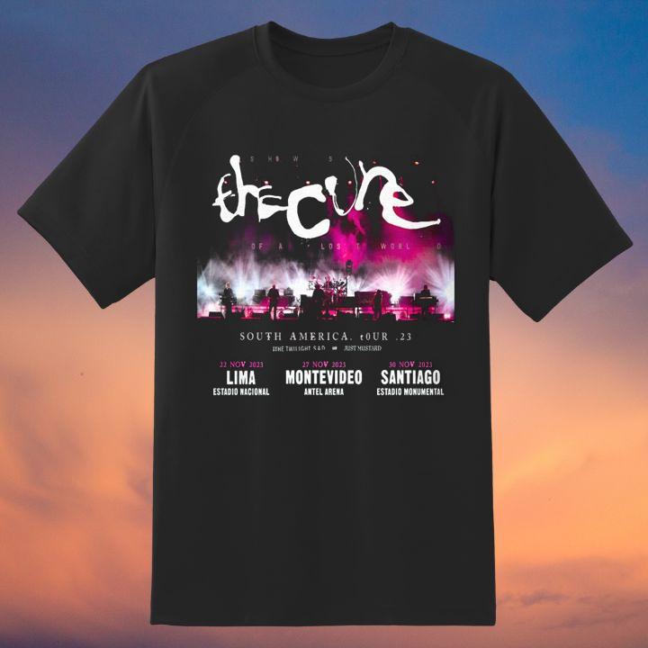 Premium The Cure Band The Shows Of A Lost World 2023 Tour T-Shirt