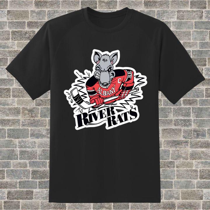 Charlotte Checkers Hockey River Rats Shirt A Duoc