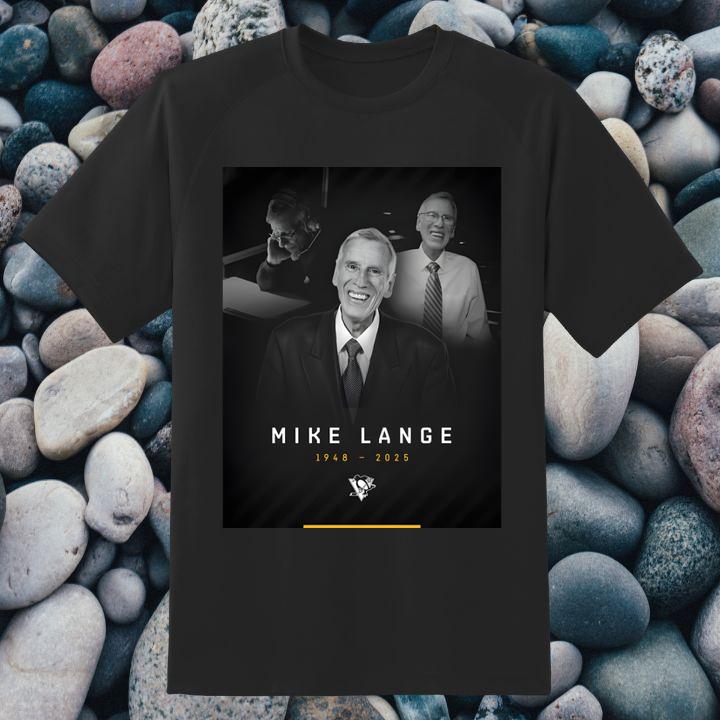 Rip Mike Lange Pittsburgh Penguins 1948 2025 Thank You Shirt