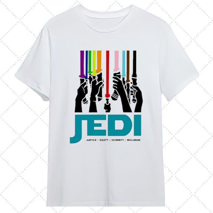 Star Wars Jedi Justice Equity Diversity Inclusion T-Shirt