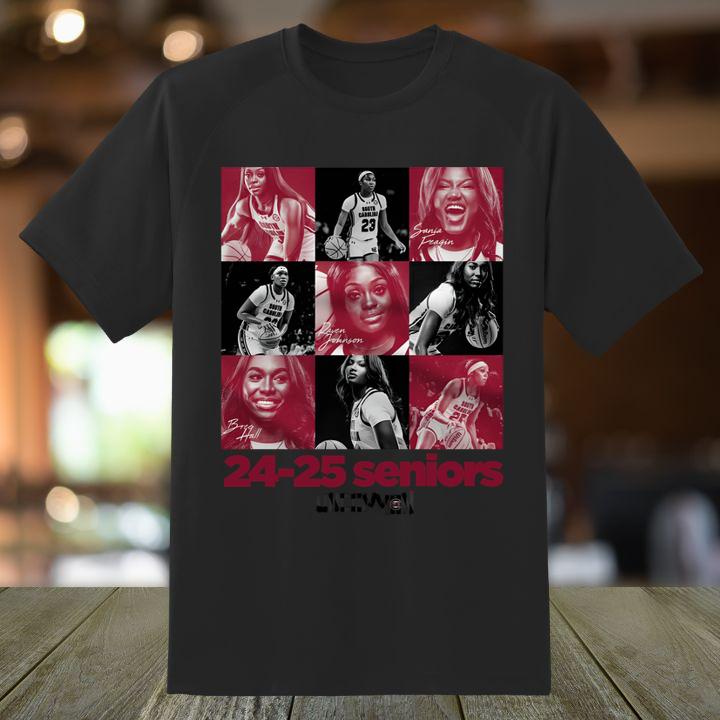 Legends Of South Carolina Gamecocks Womens Basketball 2024 2025 Seniors Shirt