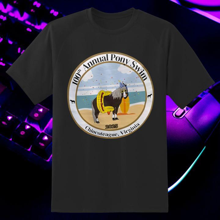 Chincoteague Pony Swim 2025 Shirt: 100th Annual VA Souvenir