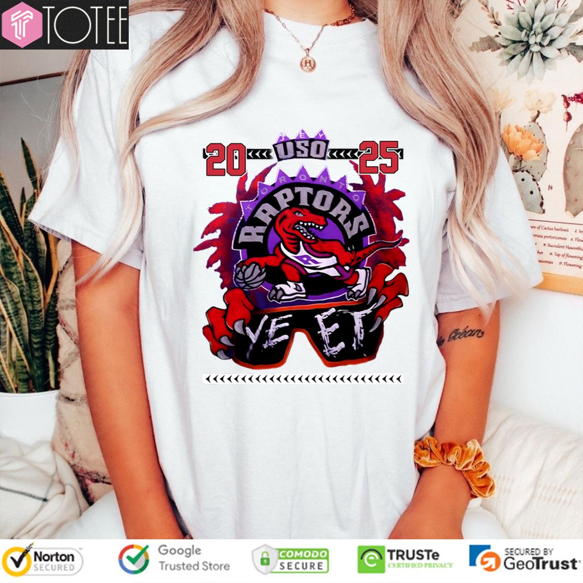 Jey Uso 2025 Toronto Raptors Yeet Wrestling & NBA T-Shirt