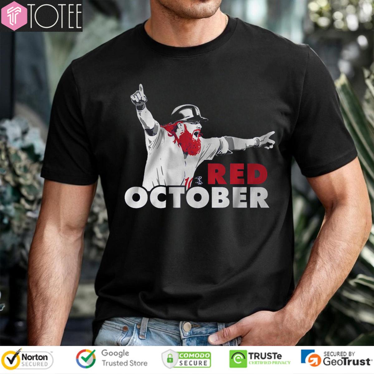 Justin Turner Red October Chicago Cubs T-Shirt
