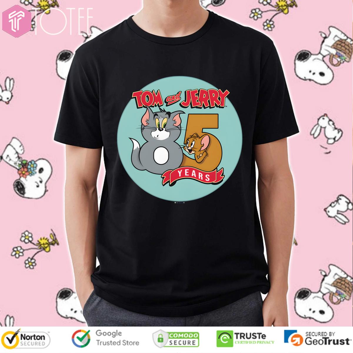Tom And Jerry 85 Years Shirt