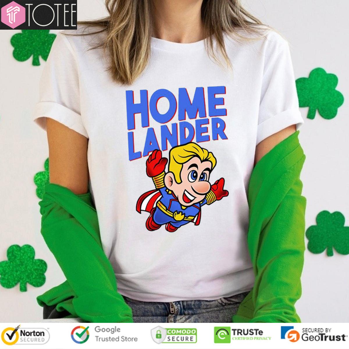 Homelander Parody The Boys Super Mario Bros T-Shirt