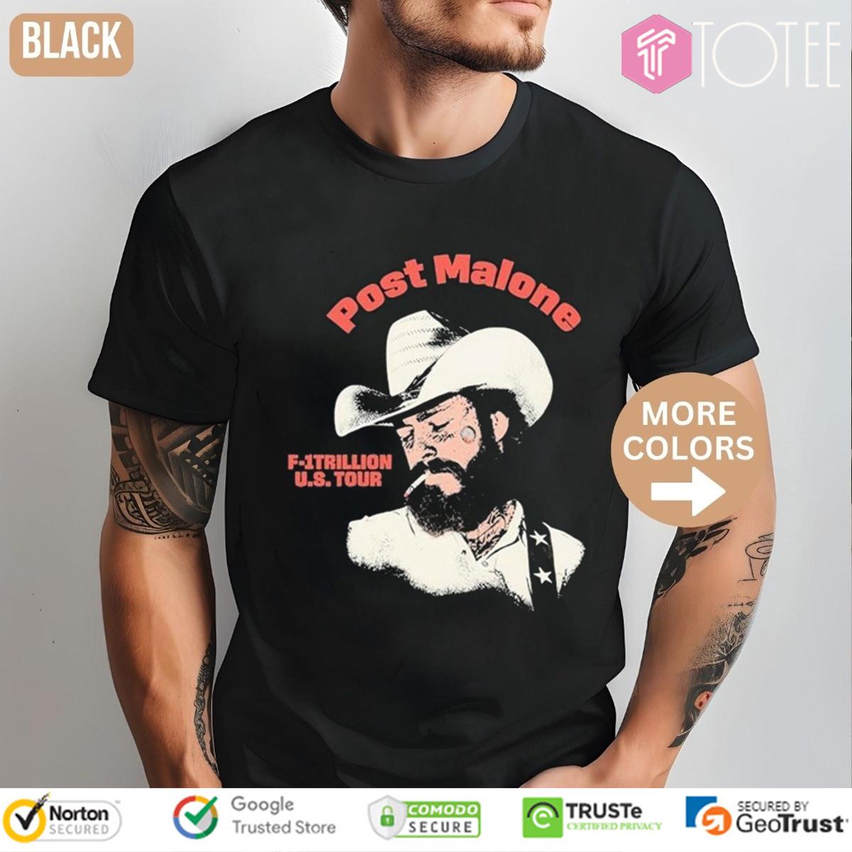 Post Malone F-1 Trillion Tour 2025 T-Shirt