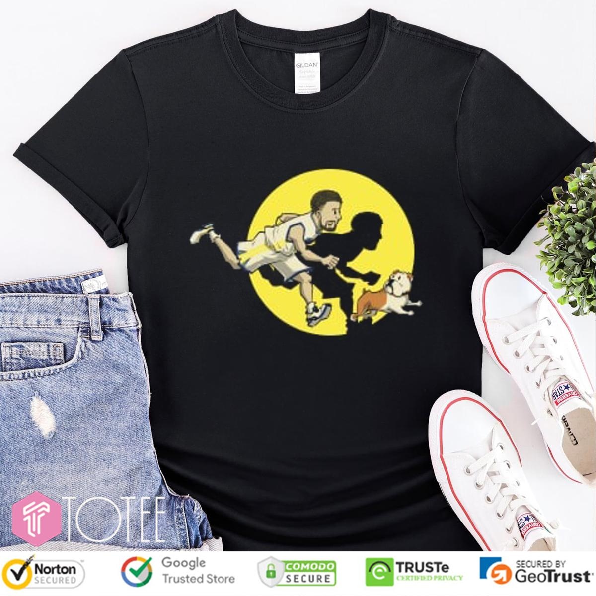 Adventures Of Klay Thompson And Rocco Parody The Adventures Of Tintin T-shirt