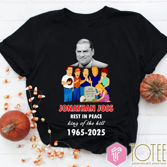 Rest In Peace Jonathan Joss 1965-2025 King Of The Hill T-shirt